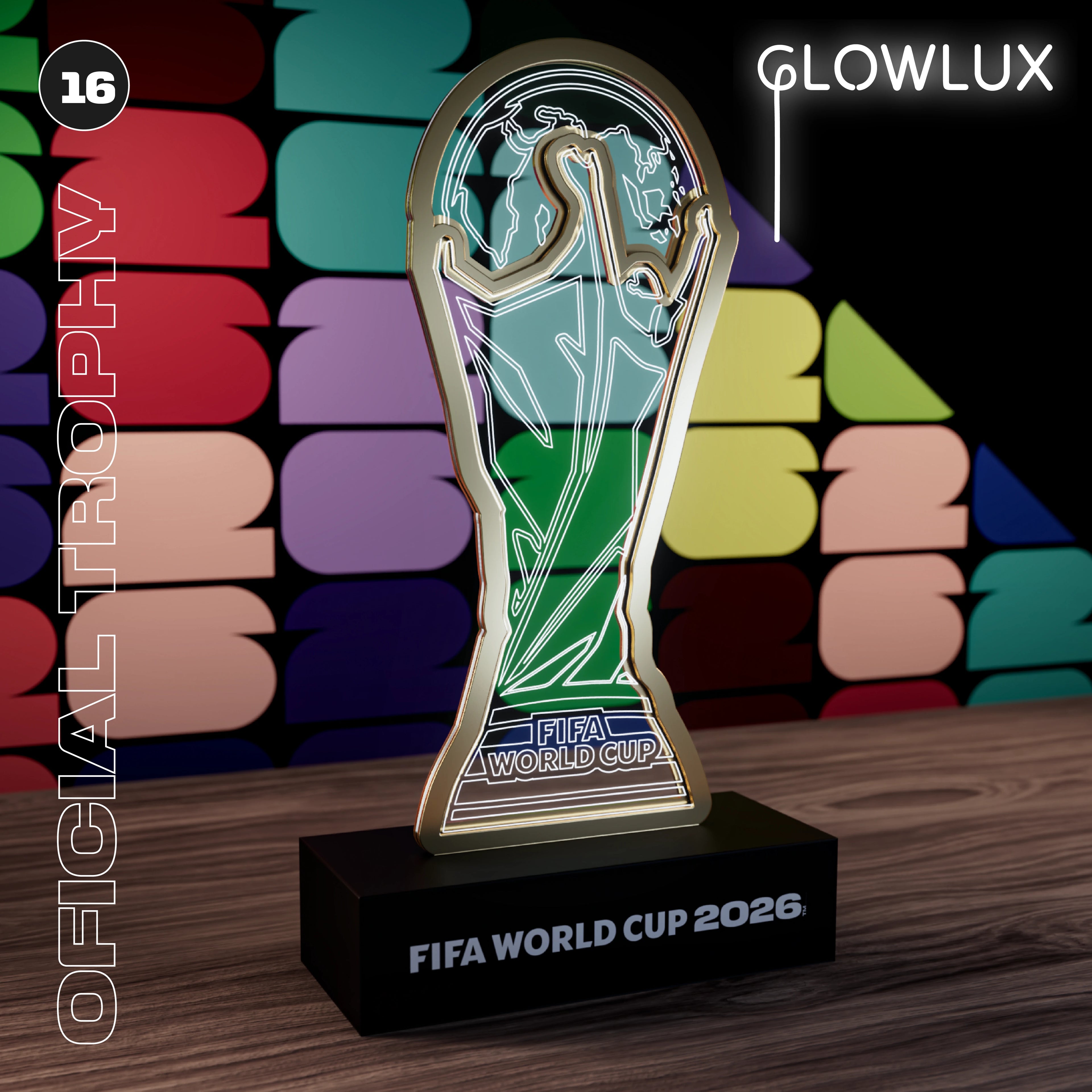 FIFA World Cup 2026 Trophy LED Collectible Puzzle