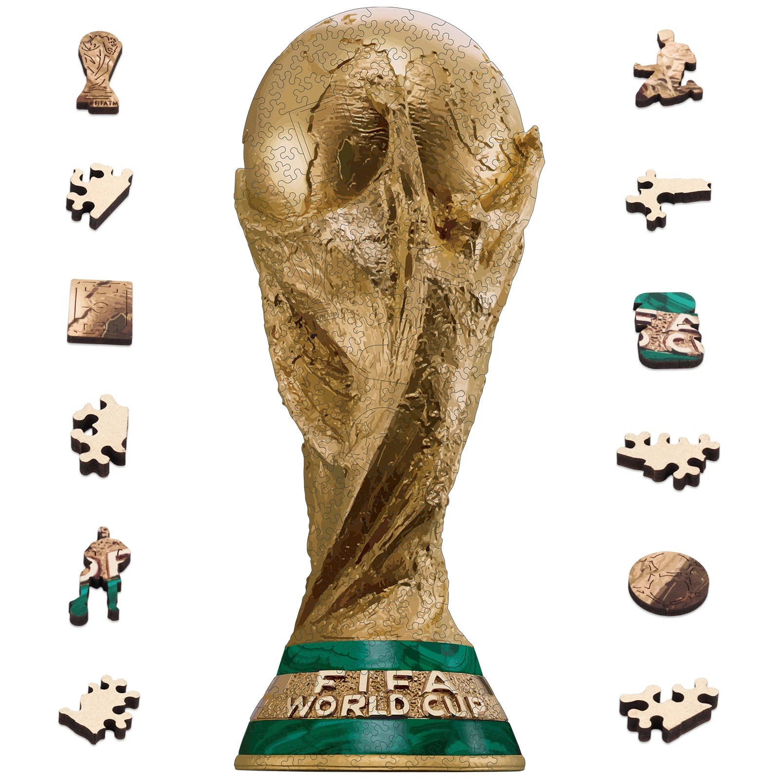 FIFA World Cup2026 Trophy Wooden Puzzle