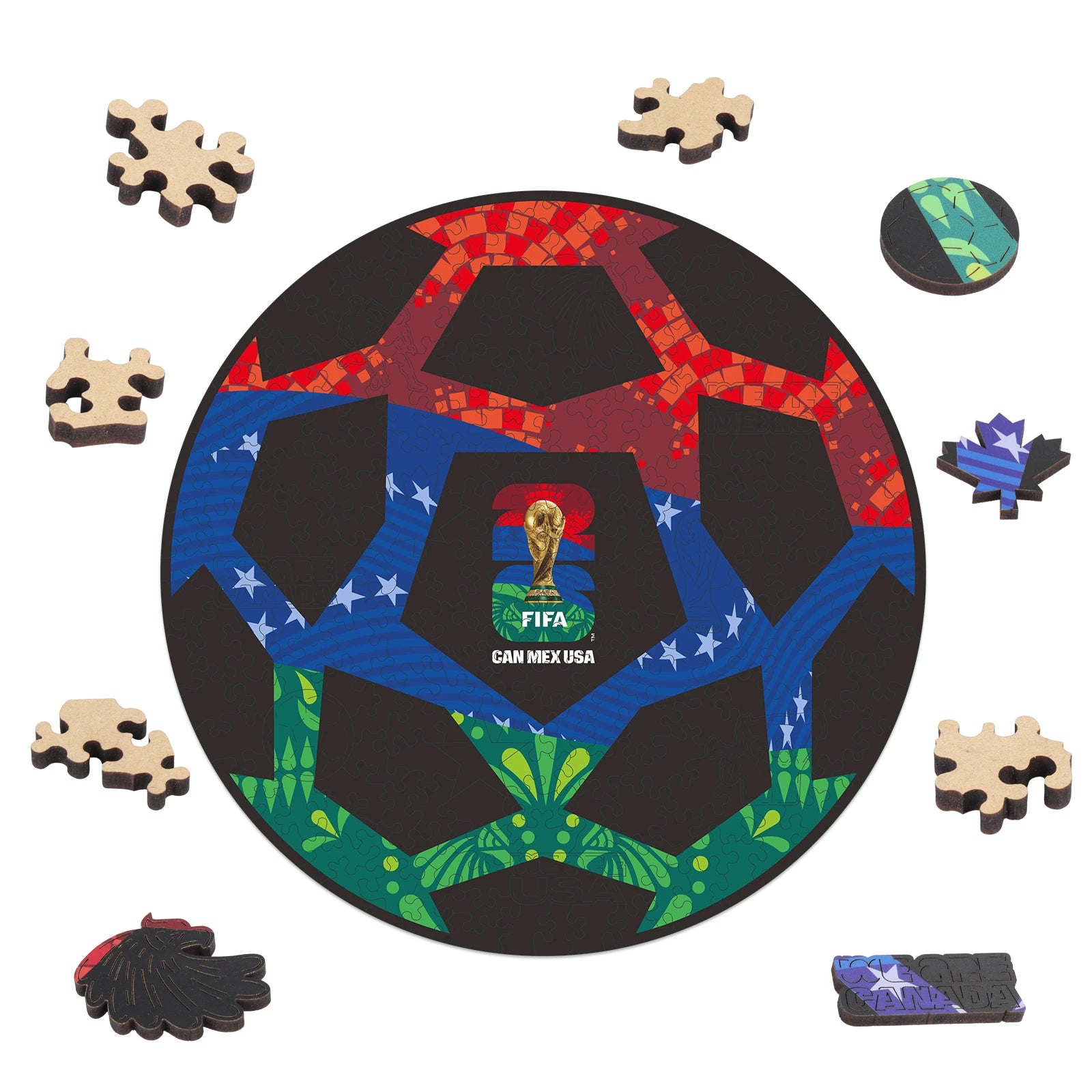 Official FIFA World Cup 2026 Edition Football Puzzle