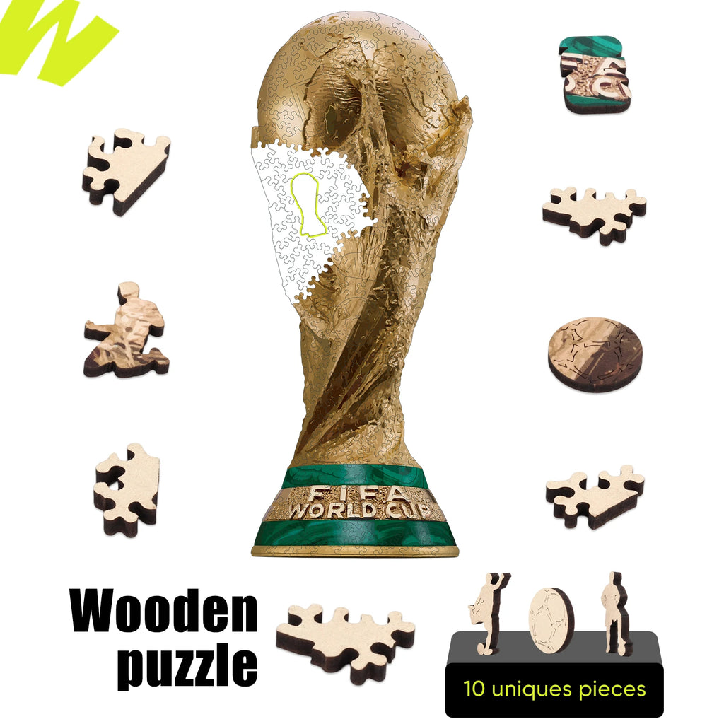 FIFA World Cup2026 Trophy Wooden Puzzle