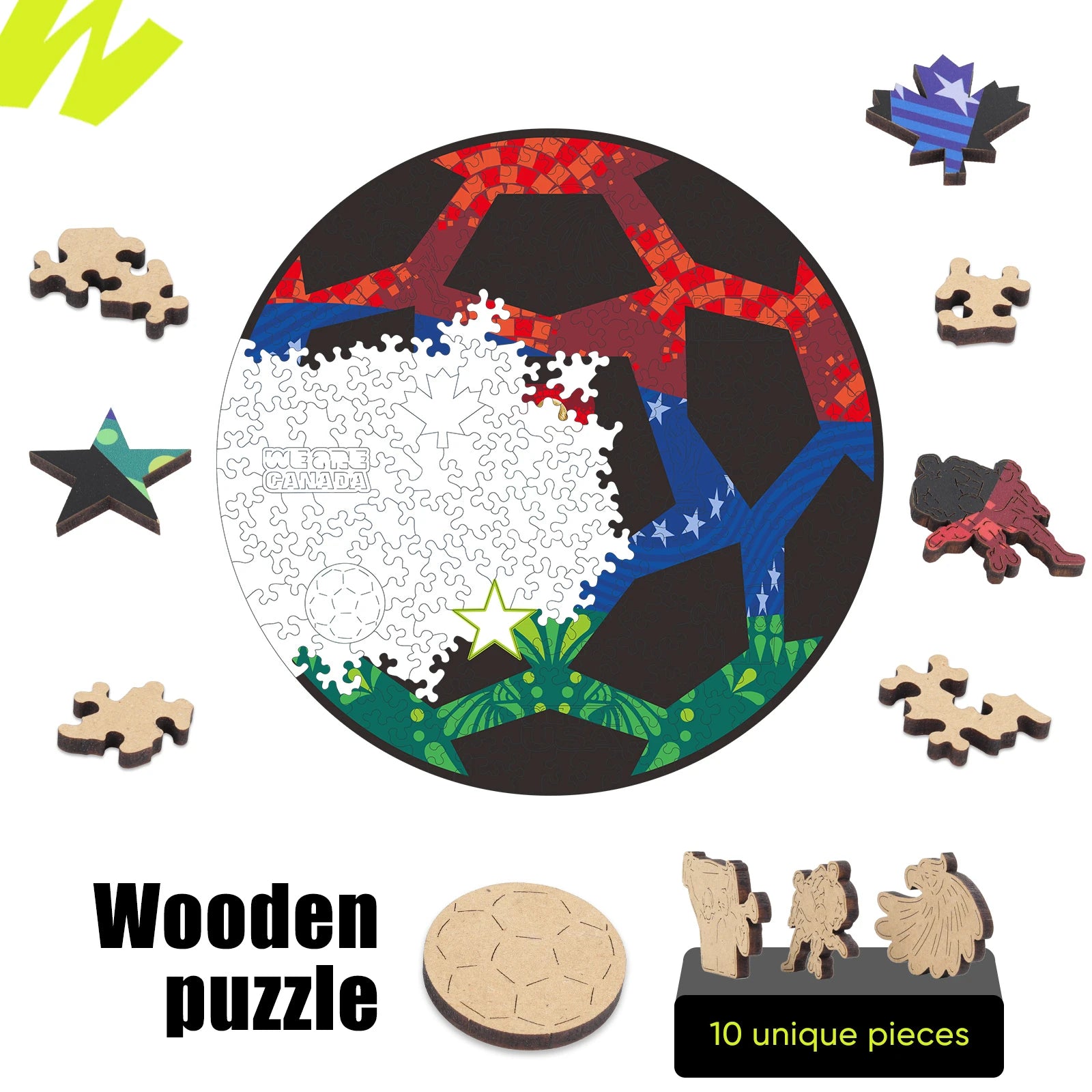 Official FIFA World Cup 2026 Edition Football Puzzle