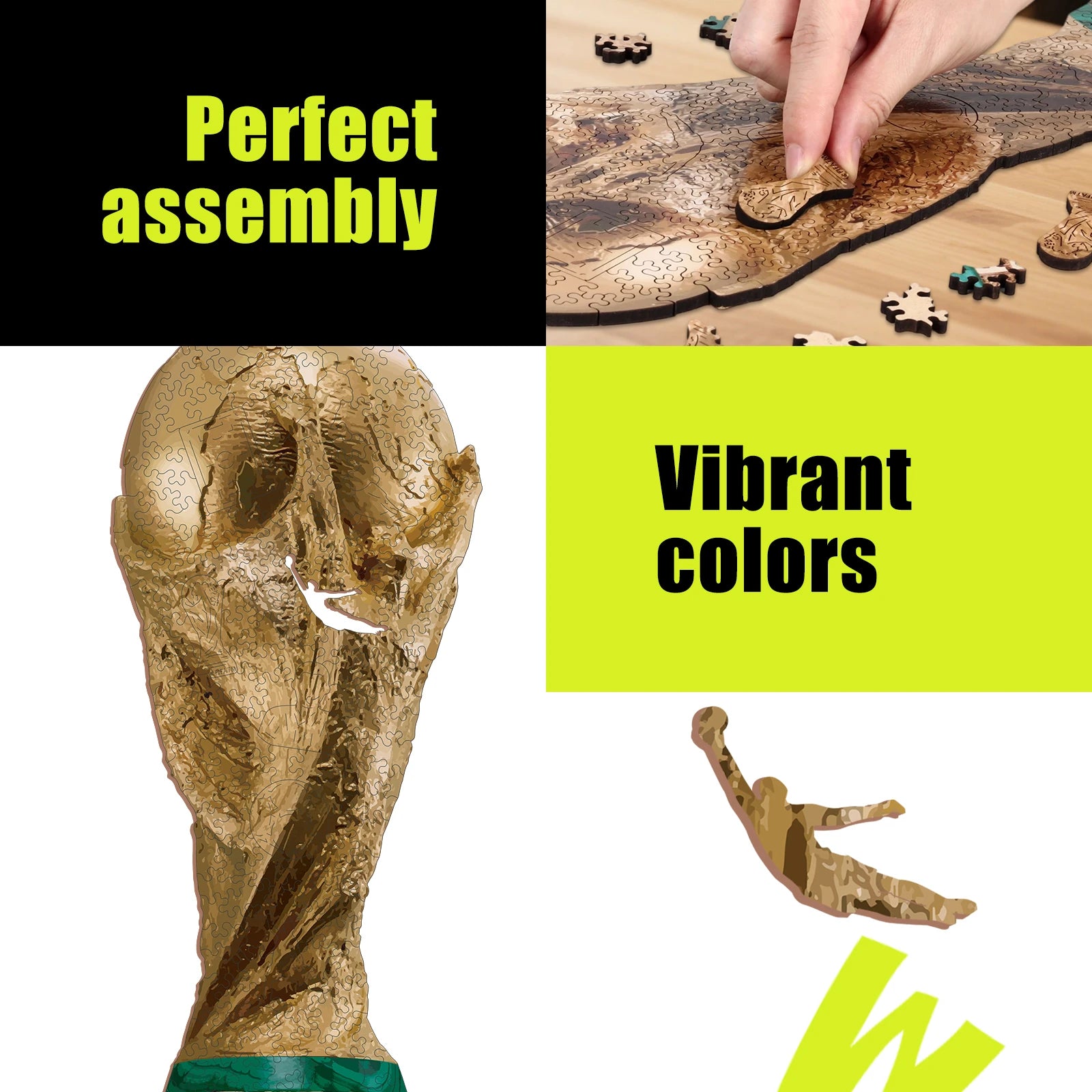 FIFA World Cup2026 Trophy Wooden Puzzle