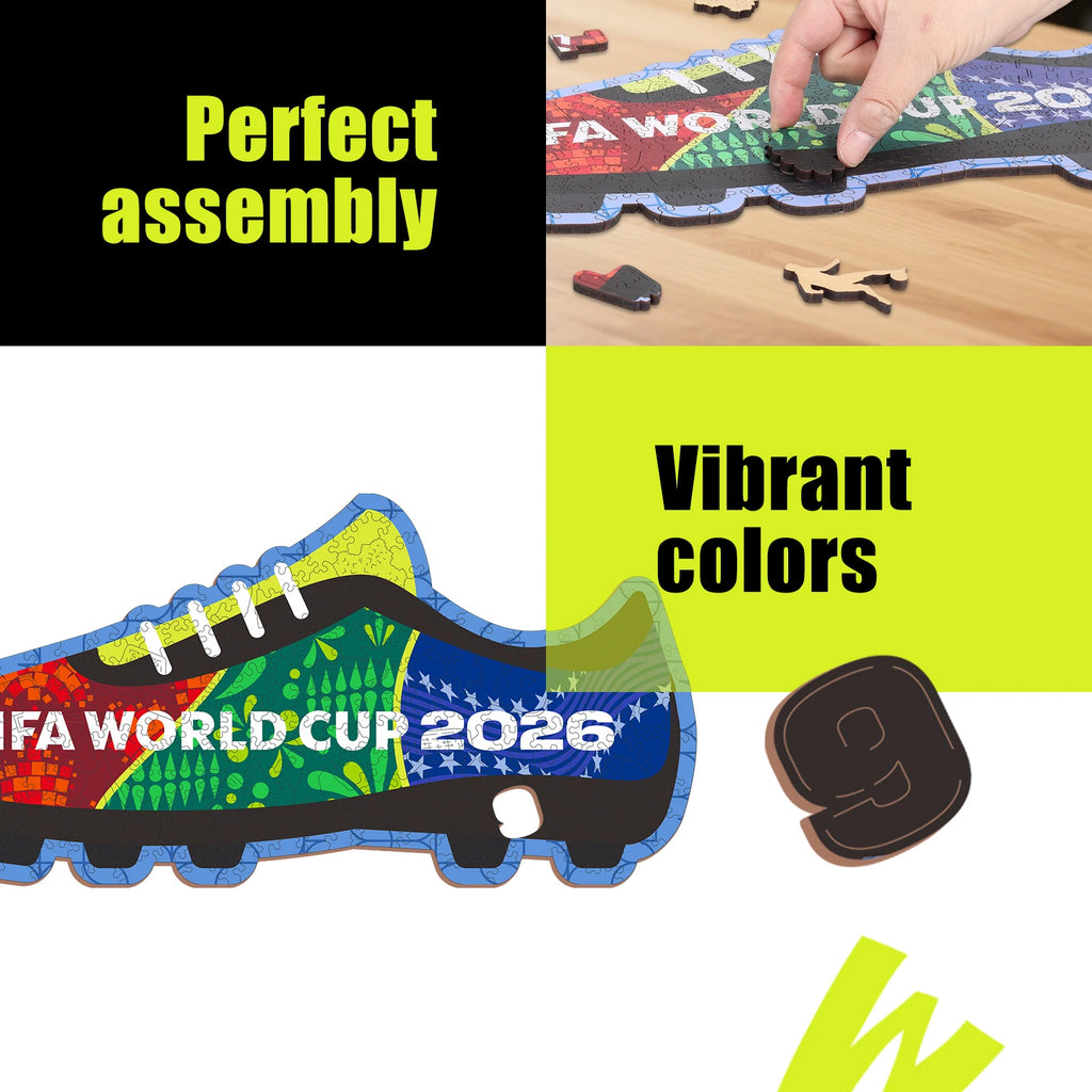 FIFA 2026 Wooden Boot Puzzle