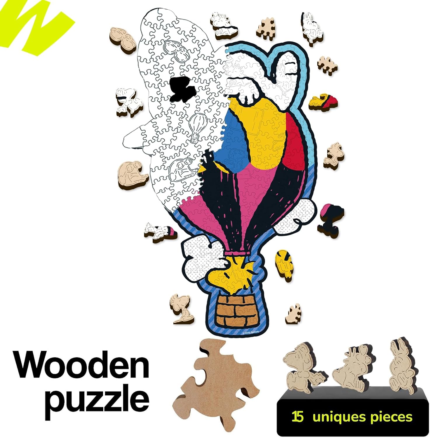 Balloon Ride Snoopy Puzzle