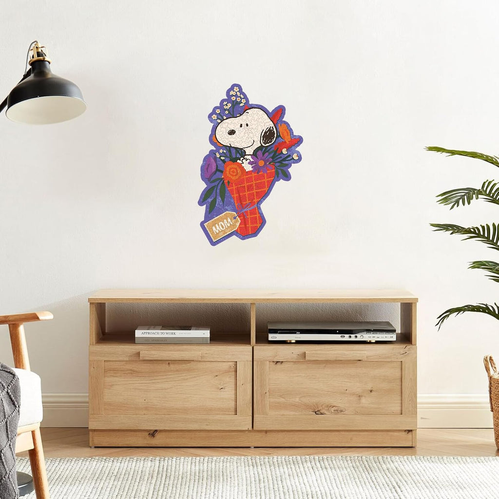 Peanuts Mom Bouquet Puzzle