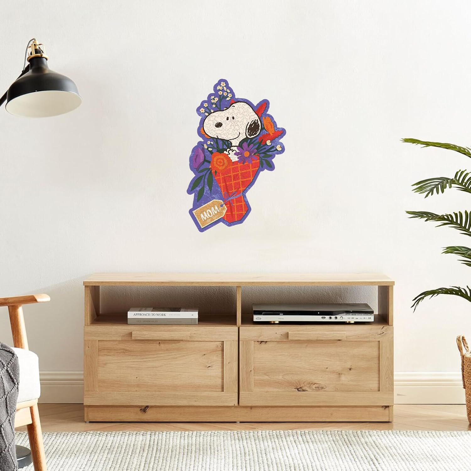 Peanuts Mom Bouquet Puzzle