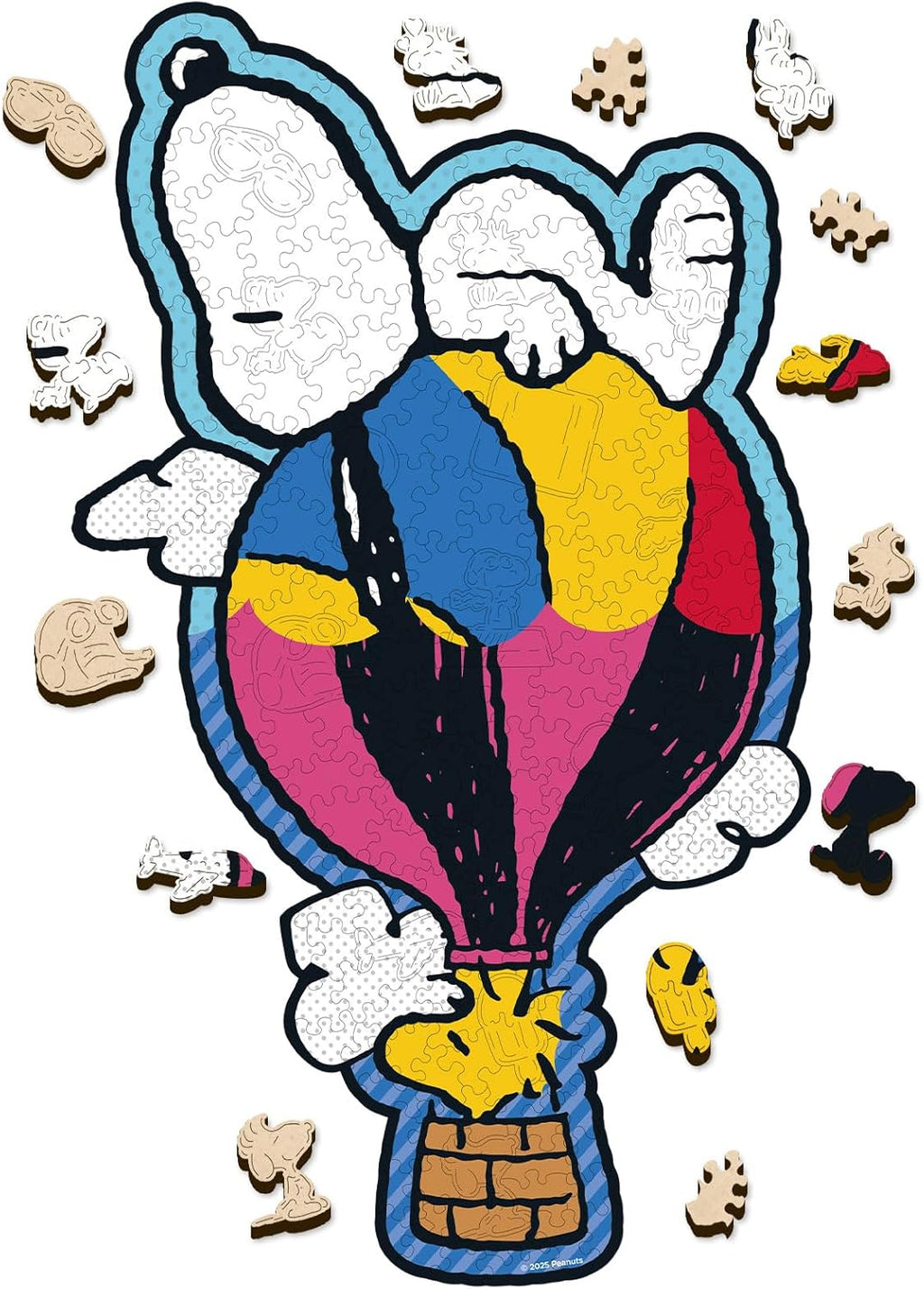 Balloon Ride Snoopy Puzzle