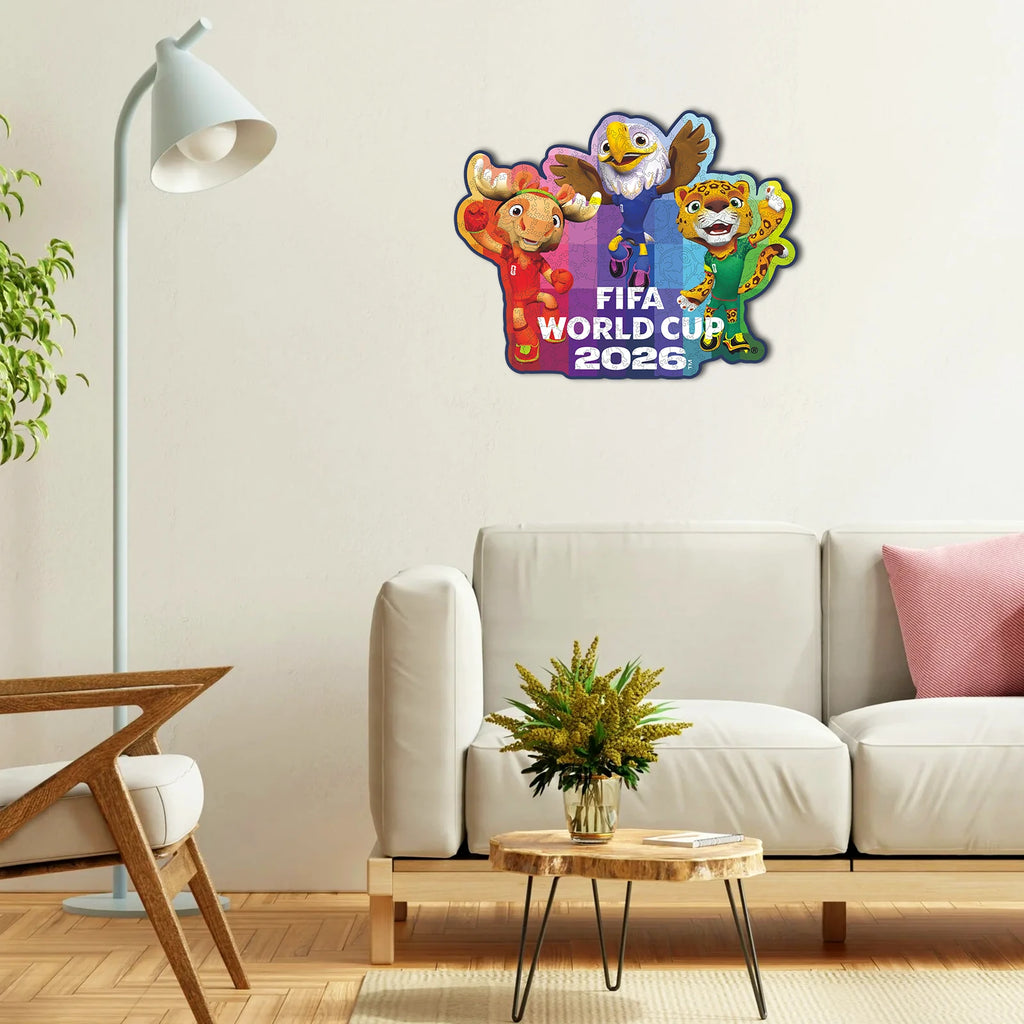 FIFA World Cup 2026 Mascots Wooden Puzzles