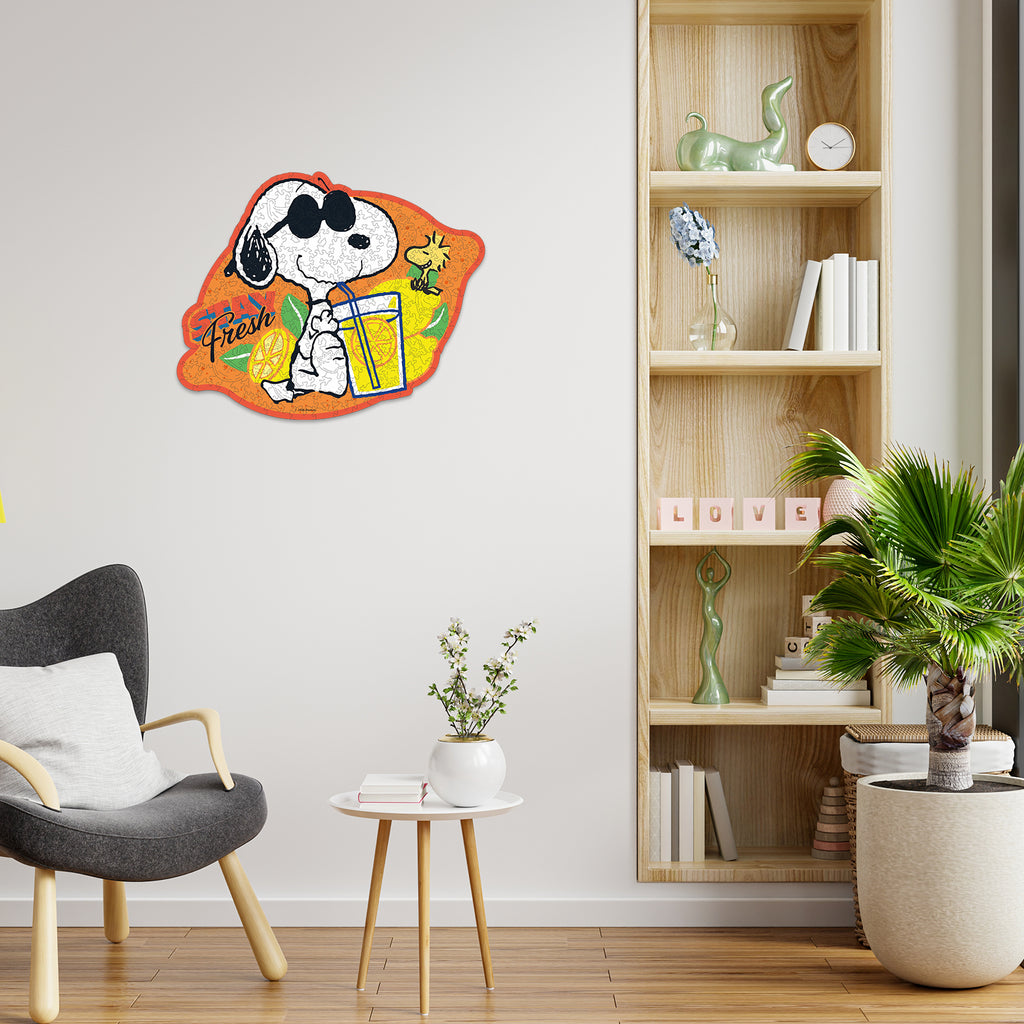 Snoopy Lemonade Wooden Puzzle