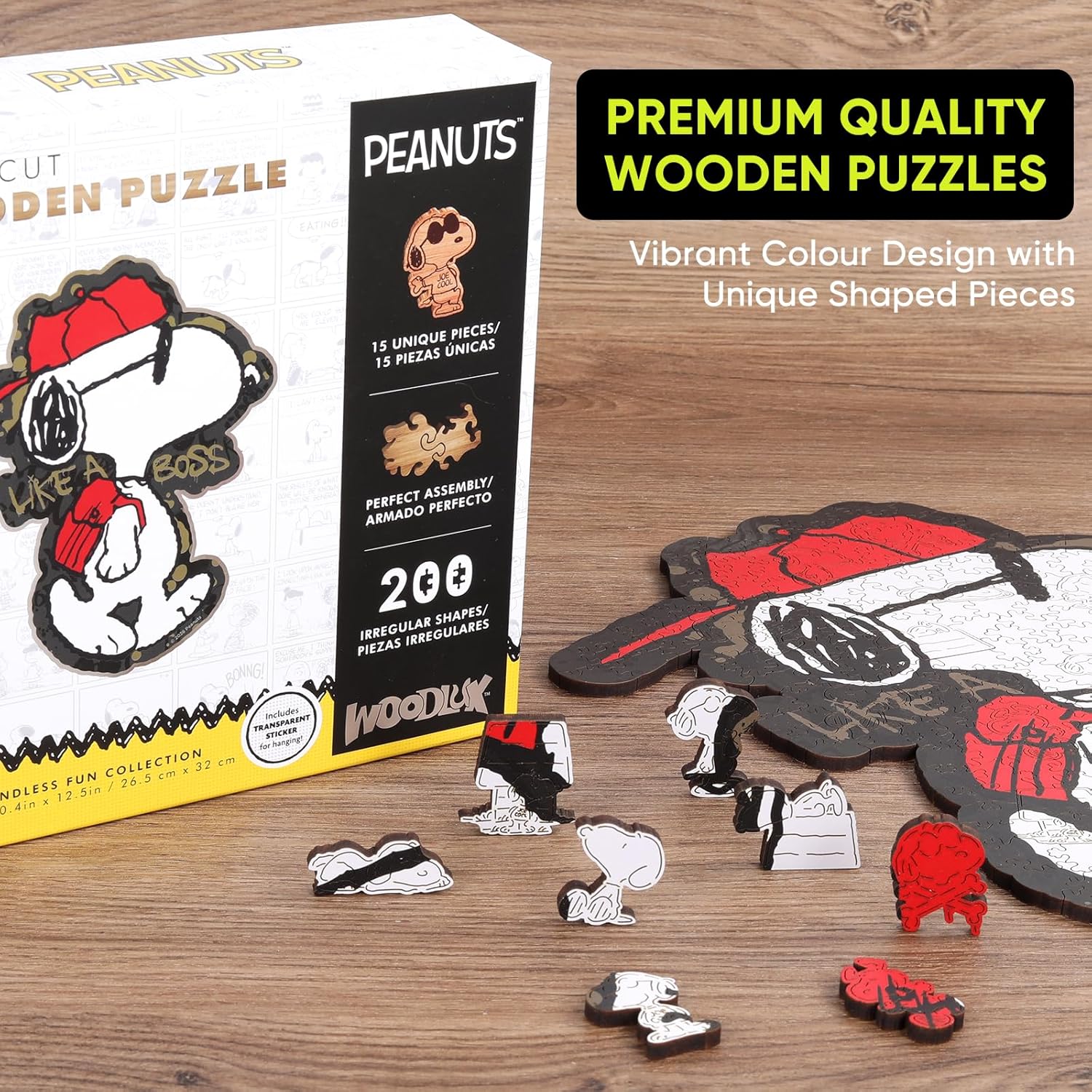 Joe Cool Wooden Puzzle