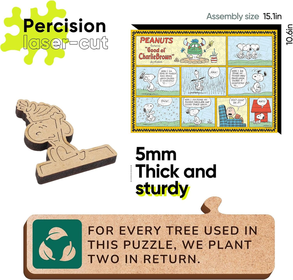 Good Ol Comic Wooden Puzzle