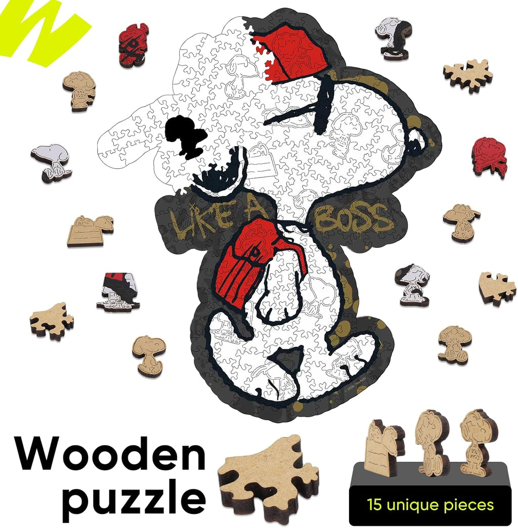 Joe Cool Wooden Puzzle