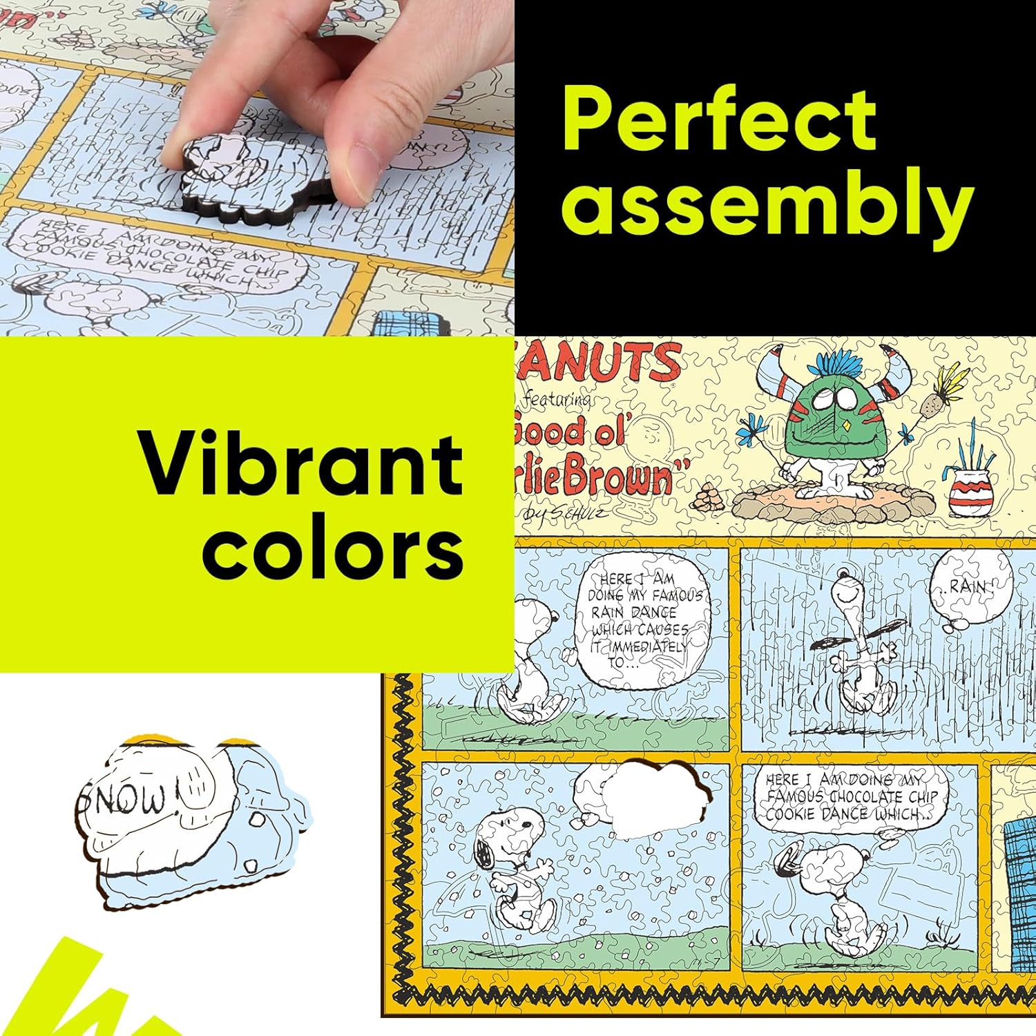 Good Ol Comic Wooden Puzzle
