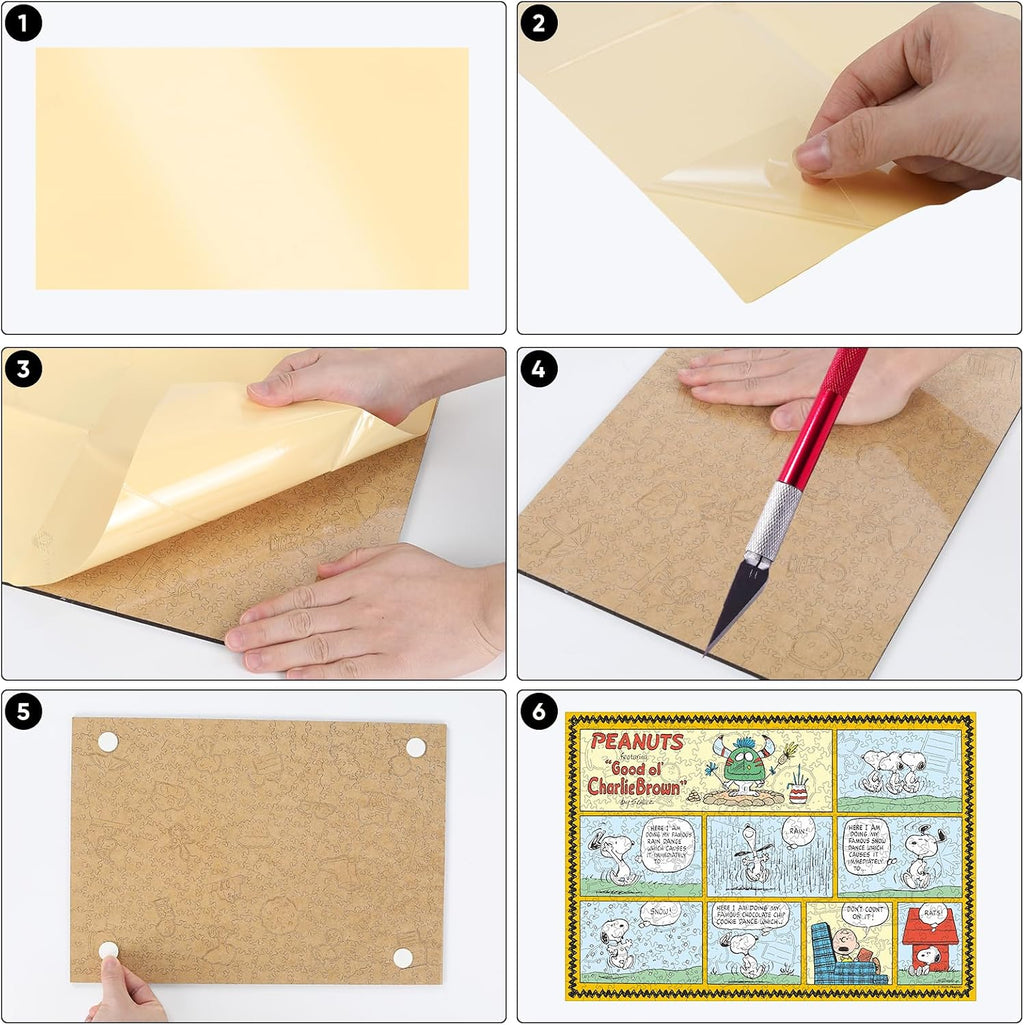 Good Ol Comic Wooden Puzzle