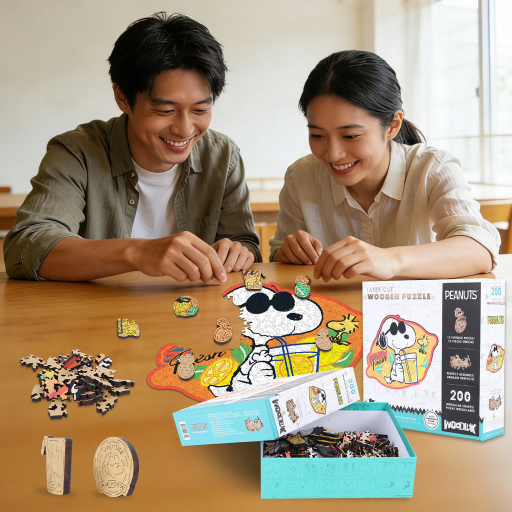 Snoopy Lemonade Wooden Puzzle