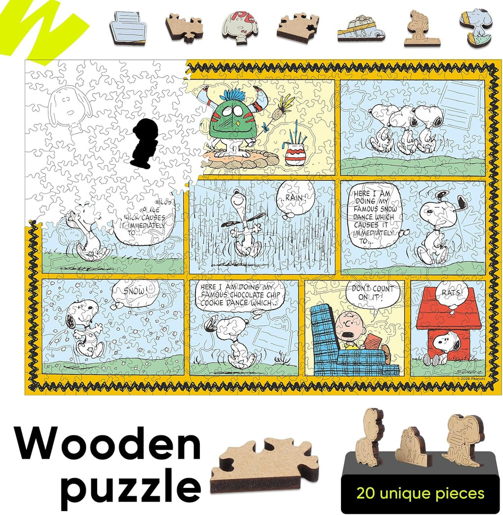 Good Ol Comic Wooden Puzzle