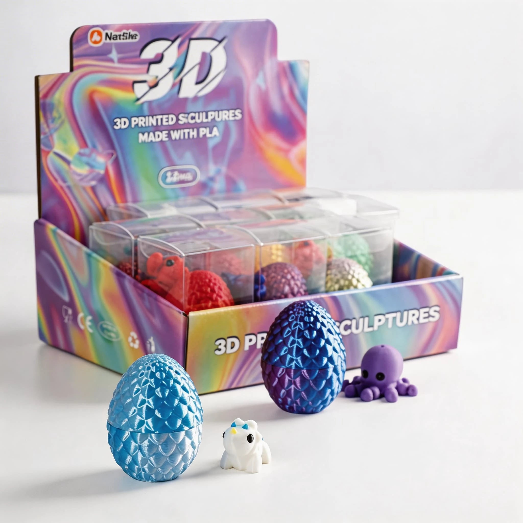 3D Printed Surprise Eggs