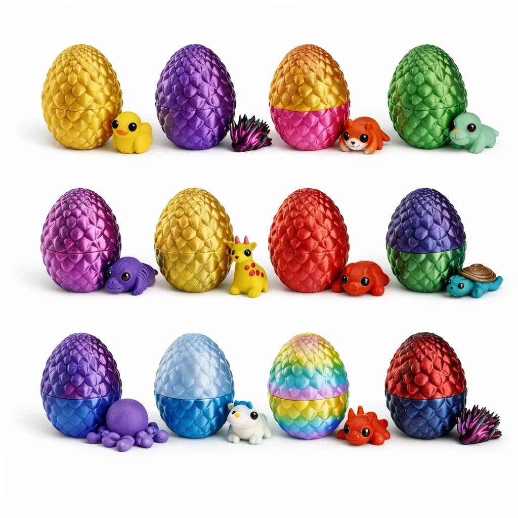 3D Printed Surprise Eggs